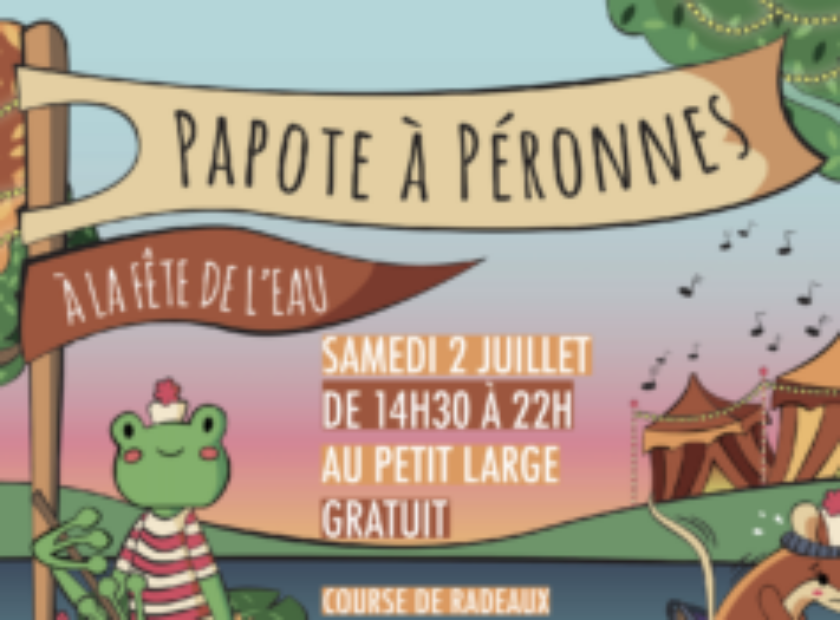 Papote à Péronnes - Fête de l'eau 2022